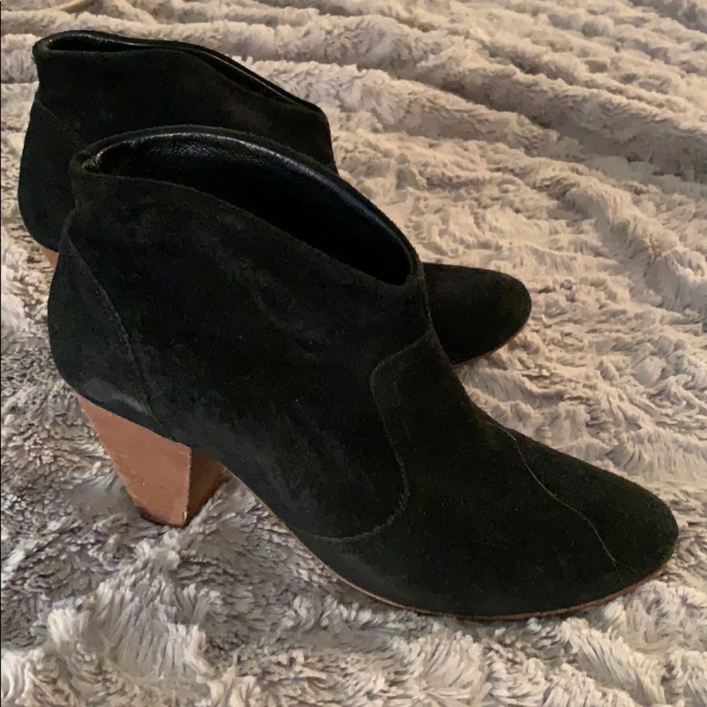 Steven suede booties